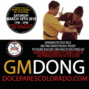 March 10th- GM Dong Cuesta Seminar
