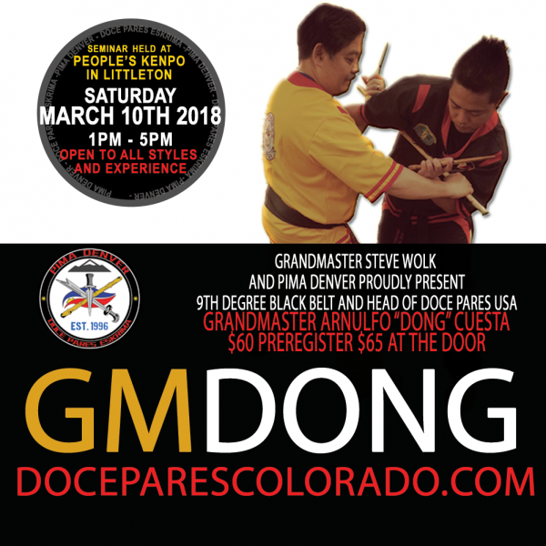 March 10th- GM Dong Cuesta Seminar